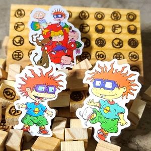 Rugrats Chuckie Finster Stickers